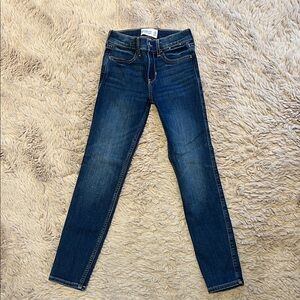 NWOT- Abercrombie Kids Dark Blue Skinny Jeans